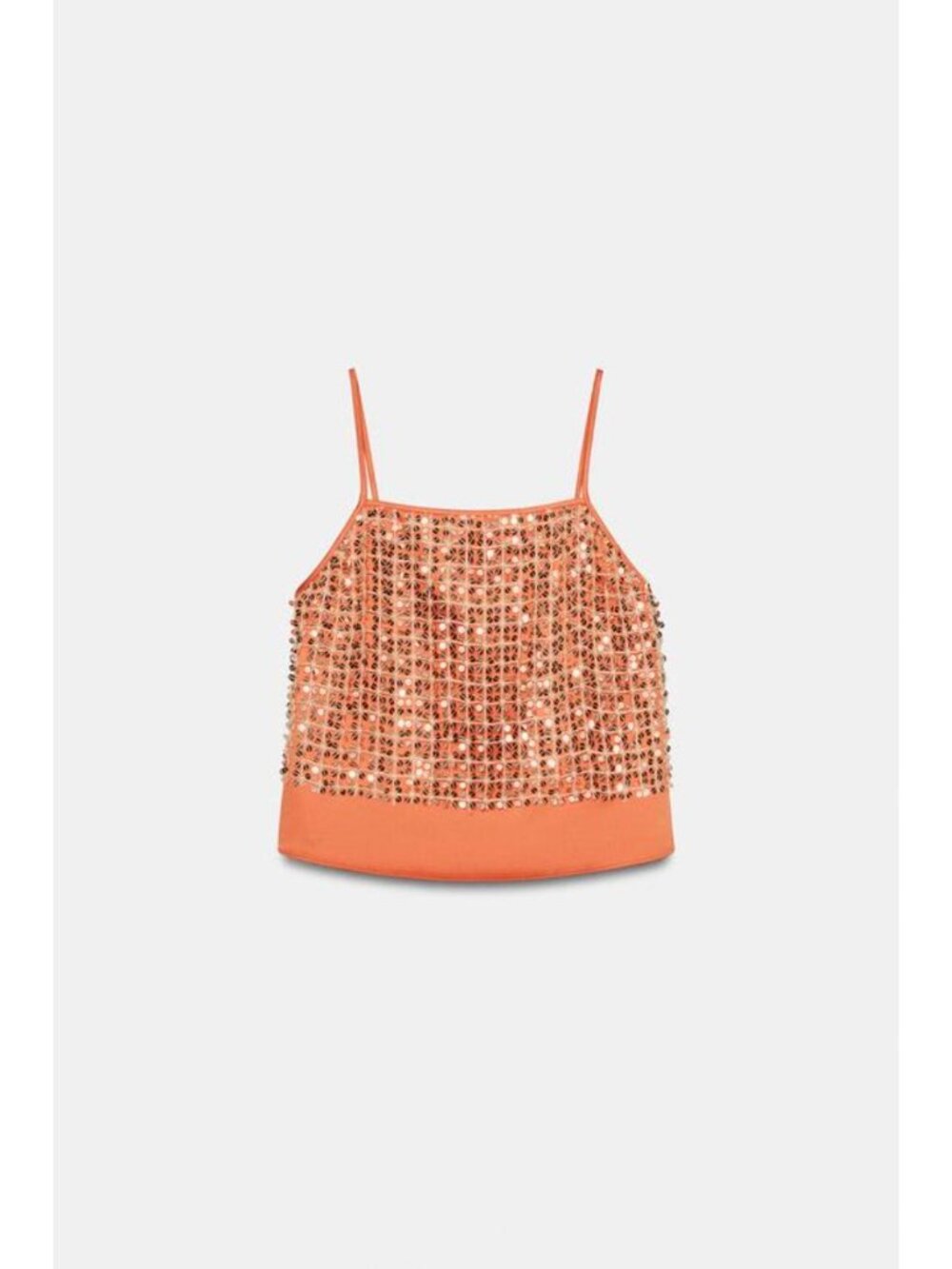 ZARA SEQUIN CROP TOP 8452/961/615